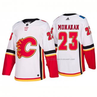 Maillot Hockey Calgary Flames Sean Monahan Exterieur Premier 2017-2018 Blanc