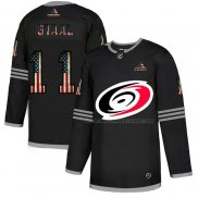 Maillot Hockey Carolina Hurricanes Jordan Staal 2020 USA Flag Noir