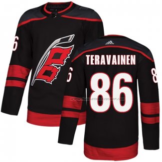 Maillot Hockey Carolina Hurricanes Teuvo Teravainen Authentique Alterner Noir