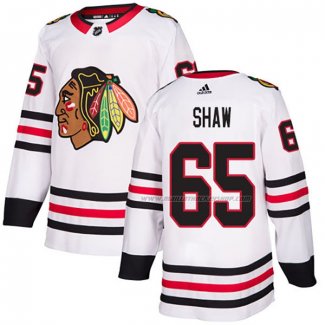 Maillot Hockey Chicago Blackhawks Andrew Shaw Road Authentique Blanc