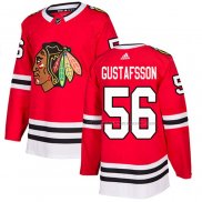 Maillot Hockey Chicago Blackhawks Erik Gustafsson Domicile Authentique Rouge