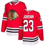 Maillot Hockey Chicago Blackhawks Michael Jordan Domicile Authentique Rouge