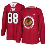 Maillot Hockey Chicago Blackhawks Patrick Kane New Season Practice Rouge