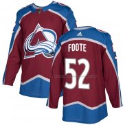 Maillot Hockey Colorado Avalanche Adam Foote Domicile Authentique Rouge