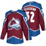 Maillot Hockey Colorado Avalanche Francois Beauchemin Premier 2017-2018 Rouge