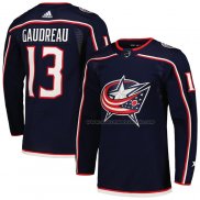 Maillot Hockey Columbus Blue Jackets Johnny Gaudreau Domicile Primegreen Authentique Pro Bleu