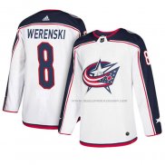 Maillot Hockey Columbus Blue Jackets Zach Werenski Exterieur Blanc