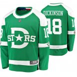 Maillot Hockey Dallas Stars Jason Dickinson Breakaway Joueur 2020 Winter Classic Vert