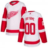 Maillot Hockey Detroit Red Wings Personnalise Exterieur Blanc