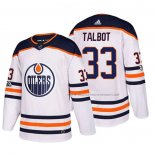 Maillot Hockey Edmonton Oilers Cam Talbot 2018 Blanc