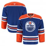 Maillot Hockey Edmonton Oilers Domicile Autentico Pro Bleu