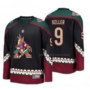 Maillot Hockey Enfant Arizona Coyotes Clayton Keller Alterner Breakaway Noir