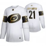 Maillot Hockey Enfant Carolina Golden Edition Ahurricanes Niederreiter Authentique Blanc