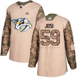 Maillot Hockey Enfant Nashville Predators Roman Josi Authentique 2017 Veterans Day Camouflage