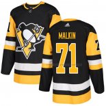 Maillot Hockey Enfant Pittsburgh Penguins Evgeni Malkin Domicile Authentique Noir