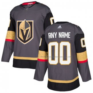 Maillot Hockey Enfant Vegas Golden Knights Personnalise Domicile Gris