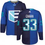 Maillot Hockey Europa Europe Zdeno Chara Premier 2016 World Cup Bleu