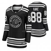 Maillot Hockey Femme Chicago Blackhawks Patrick Kane Premier Alterner Noir