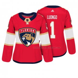 Maillot Hockey Femme Florida Panthers Roberto Luongo Authentique Joueur Rouge