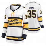 Maillot Hockey Femme Nashville Predators Pekka Rinne Breakaway Joueur 2020 Winter Classic Blanc