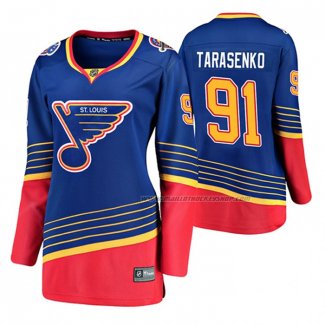 Maillot Hockey Femme St. Louis Blues Vladimir Tarasenko Retro Premier Bleu