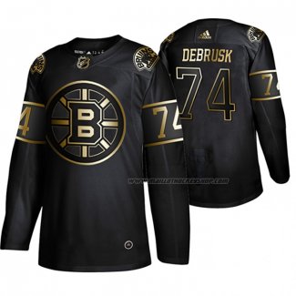 Maillot Hockey Golden Edition Boston Bruins Jake Debrusk Authentique Noir