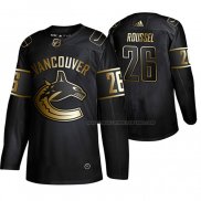 Maillot Hockey Golden Edition Vancouver Canucks Antoine Roussel Authentique Noir