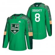 Maillot Hockey Los Angeles Kings Drew Doughty 2018 Dia de San Patricio Vert