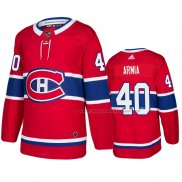 Maillot Hockey Montreal Canadiens Joel Armia Domicile Authentique Rouge