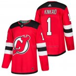 Maillot Hockey New Jersey Devils Keith Kinkaid Authentique Domicile 2018 Rouge