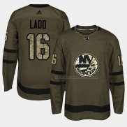 Maillot Hockey New York Islanders Andrew Ladd 2018 Salute To Service Vert Militar