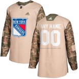 Maillot Hockey New York Rangers Personnalise Authentique 2017 Veterans Day Camouflage