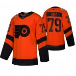 Maillot Hockey Philadelphia Flyers Carter Hart 2019 Stadium Series Orange