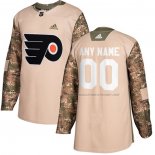 Maillot Hockey Philadelphia Flyers Personnalise Authentique 2017 Veterans Day Camouflage