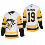 Maillot Hockey Pittsburgh Penguins Derick Brassard Exterieur Authentique Joueur Blanc