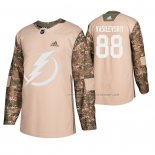 Maillot Hockey Tampa Bay Lightning Andrei Vasilevskiy Veterans Day Camouflage