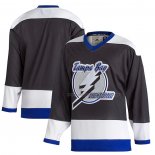 Maillot Hockey Tampa Bay Lightning Classics Authentique Blank Noir