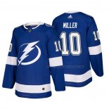 Maillot Hockey Tampa Bay Lightning J.T. Miller Domicile Authentique Joueur Bleu