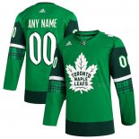 Maillot Hockey Toronto Maple Leafs 2023 St. Patrick's Day Authentique Personnalise Vert
