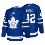 Maillot Hockey Toronto Maple Leafs Tyler Bozak Domicile 2017-2018 Bleu