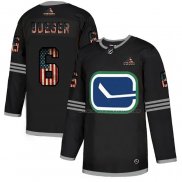 Maillot Hockey Vancouver Canucks Brock Boeser 2020 USA Flag Noir