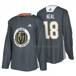 Maillot Hockey Vegas Golden Knights James Neal New Season Practice Gris