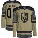 Maillot Hockey Vegas Golden Knights Personnalise Military Appreciation Team Authentique Practice Camouflage