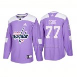 Maillot Hockey Washington Capitals T.j. Oshie Authentique 2018 Fights Cancer Volet