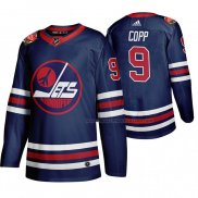 Maillot Hockey Winnipeg Jets Andrew Copp Heritage Classic 2019-20 Bleu