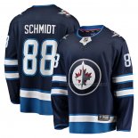 Maillot Hockey Winnipeg Jets Nate Schmidt Domicile Premier Breakaway Bleu