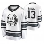 Maillot Hockey 2019 All Star New York Islanders Mathew Barzal Blanc