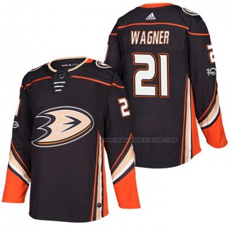 Maillot Hockey Anaheim Ducks Chris Wagner Domicile Authentique 2018 Noir