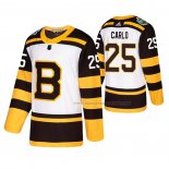 Maillot Hockey Boston Bruins Brandon Carlo 2019 Winter Classic Blanc