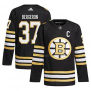 Maillot Hockey Boston Bruins Patrice Bergeron Alterner Primegreen Autentico Noir